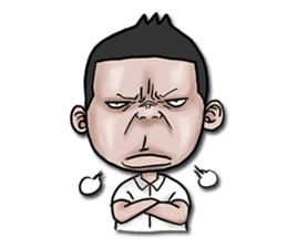 Mr.Kampon - The Troll guy sticker #9565120