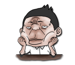 Mr.Kampon - The Troll guy sticker #9565121