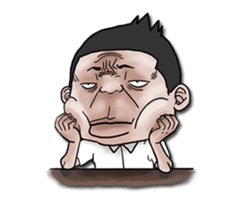 Mr.Kampon - The Troll guy sticker #9565121