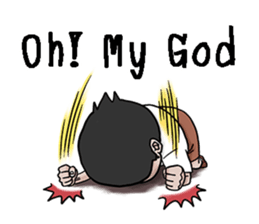 Mr.Kampon - The Troll guy sticker #9565125