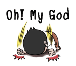 Mr.Kampon - The Troll guy sticker #9565125