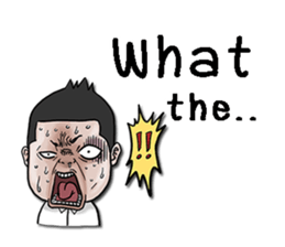 Mr.Kampon - The Troll guy sticker #9565127