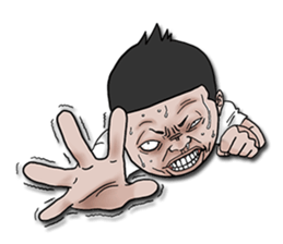 Mr.Kampon - The Troll guy sticker #9565129