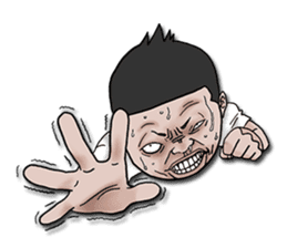 Mr.Kampon - The Troll guy sticker #9565129