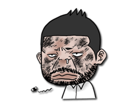 Mr.Kampon - The Troll guy sticker #9565131