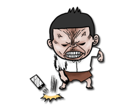 Mr.Kampon - The Troll guy sticker #9565134