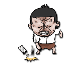 Mr.Kampon - The Troll guy sticker #9565134