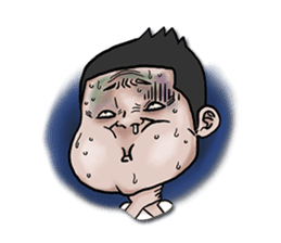 Mr.Kampon - The Troll guy sticker #9565138