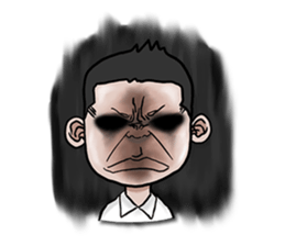 Mr.Kampon - The Troll guy sticker #9565139