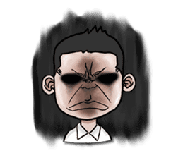 Mr.Kampon - The Troll guy sticker #9565139