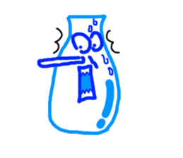 The blue-and-white porcelain sticker #9565305