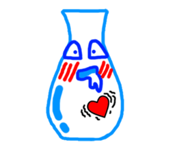 The blue-and-white porcelain sticker #9565328