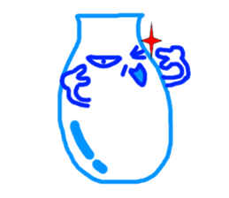 The blue-and-white porcelain sticker #9565331