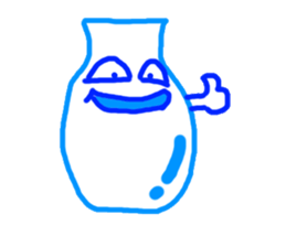 The blue-and-white porcelain sticker #9565340