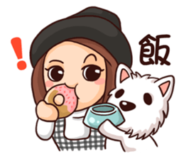 WEI&DOGGIE 'S HAPPY LIFE sticker #9565384