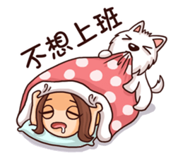 WEI&DOGGIE 'S HAPPY LIFE sticker #9565387