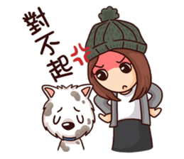 WEI&DOGGIE 'S HAPPY LIFE sticker #9565388