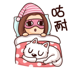 WEI&DOGGIE 'S HAPPY LIFE sticker #9565393