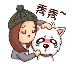 WEI&DOGGIE 'S HAPPY LIFE sticker #9565395
