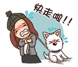 WEI&DOGGIE 'S HAPPY LIFE sticker #9565398