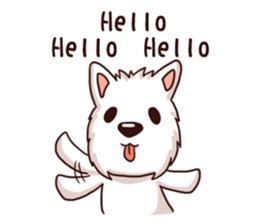 WEI&DOGGIE 'S HAPPY LIFE sticker #9565399