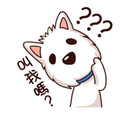 WEI&DOGGIE 'S HAPPY LIFE sticker #9565401