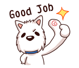 WEI&DOGGIE 'S HAPPY LIFE sticker #9565409