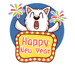 WEI&DOGGIE 'S HAPPY LIFE sticker #9565410