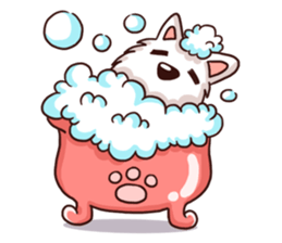 WEI&DOGGIE 'S HAPPY LIFE sticker #9565411