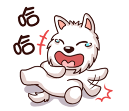 WEI&DOGGIE 'S HAPPY LIFE sticker #9565417