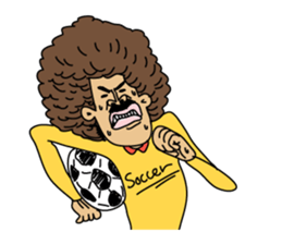 Viva Football! Soccer school sticker #9565534