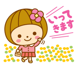 Spring Hanako-chan sticker #9565594