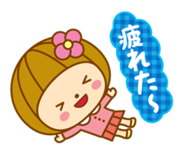 Spring Hanako-chan sticker #9565600