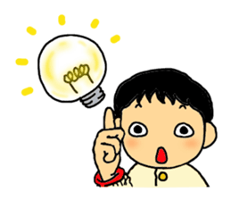 Children and nope sticker #9565661