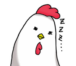 Lazy chicken and chillin chick sticker #9565704
