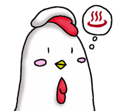 Lazy chicken and chillin chick sticker #9565712