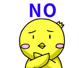 Lazy chicken and chillin chick sticker #9565736