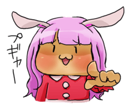redrabbit and peoson of the in sticker #9565745