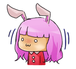 redrabbit and peoson of the in sticker #9565751