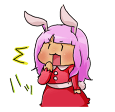 redrabbit and peoson of the in sticker #9565756