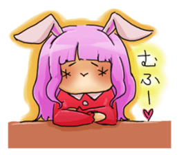 redrabbit and peoson of the in sticker #9565757