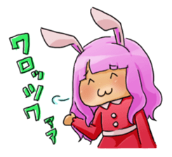 redrabbit and peoson of the in sticker #9565760