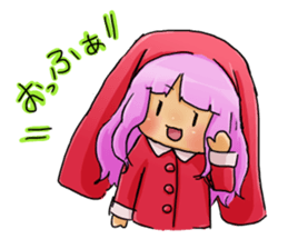 redrabbit and peoson of the in sticker #9565764