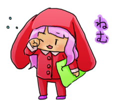 redrabbit and peoson of the in sticker #9565766