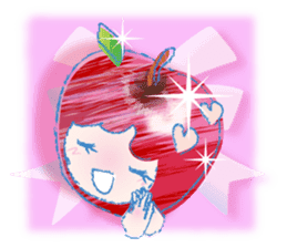 Currant- chan Sticker feat."HIME-RINGO" sticker #9565944