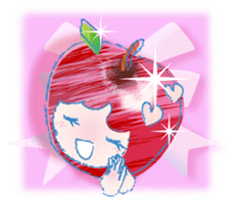 Currant- chan Sticker feat."HIME-RINGO" sticker #9565944