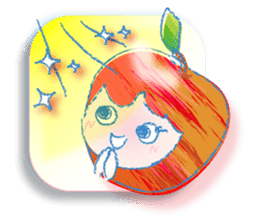 Currant- chan Sticker feat."HIME-RINGO" sticker #9565955