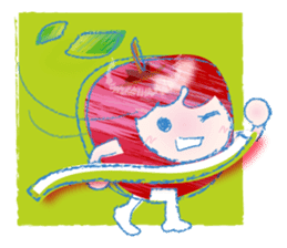 Currant- chan Sticker feat."HIME-RINGO" sticker #9565965