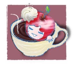 Currant- chan Sticker feat."HIME-RINGO" sticker #9565972