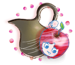 Currant- chan Sticker feat."HIME-RINGO" sticker #9565973